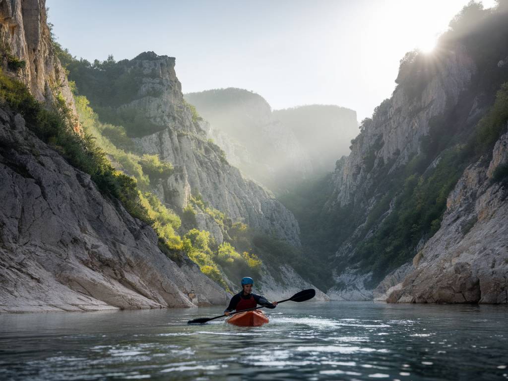 Descente des gorges de l’Ardèche